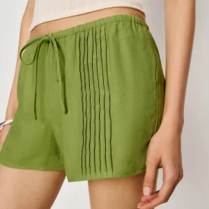 Hannah Linen Low Rise Short